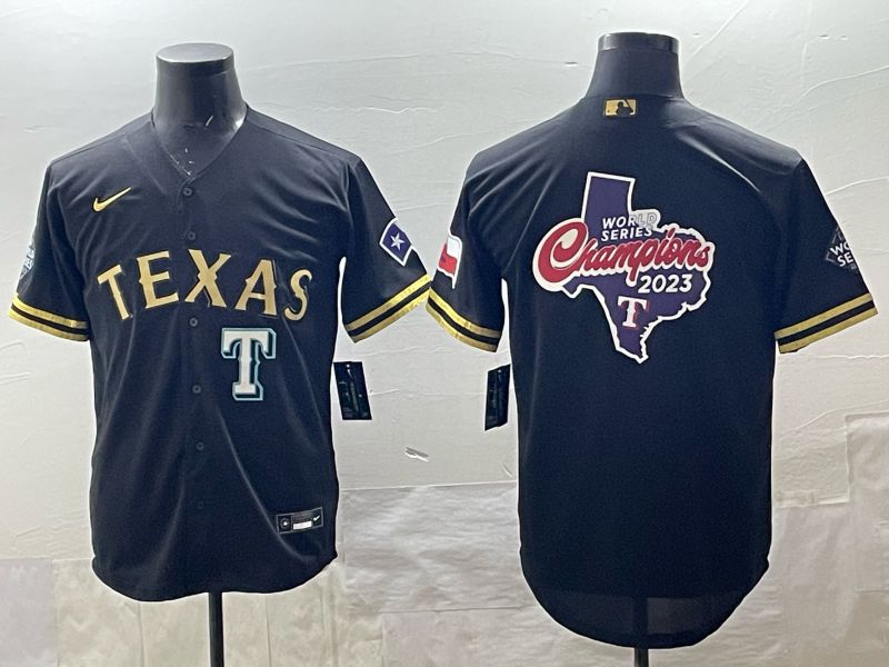 Men 2025 Texas Rangers Blank Black Game Nike MLB Jersey style 06->chicago bulls->NBA Jersey